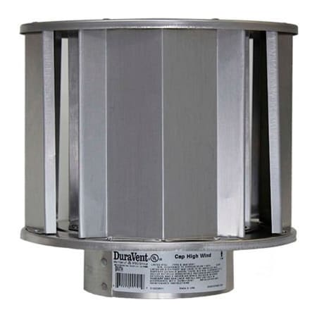 Combustion Research Corporation 4" Dia. Vent Cap For Roof Or Wall 1811.VT.400